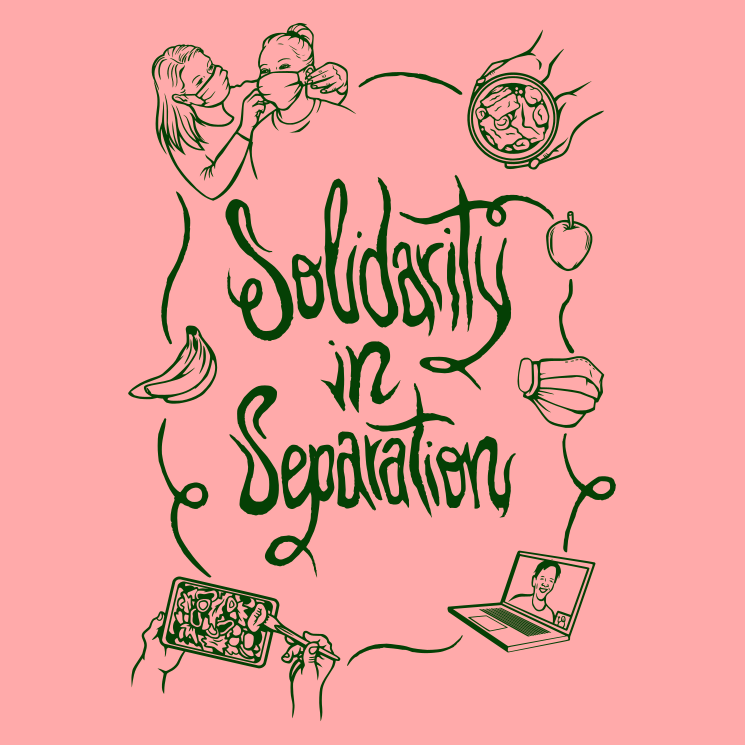 Solidarity in seperaion artwork from Seed for Change